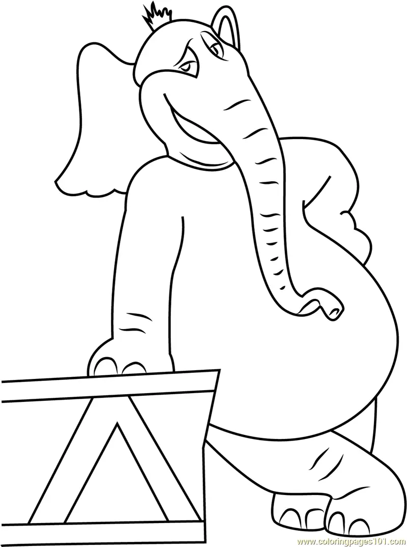 Horton Coloring Pages 6