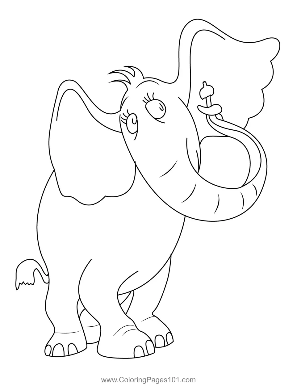 Horton Hears a Who Coloring Pages 10