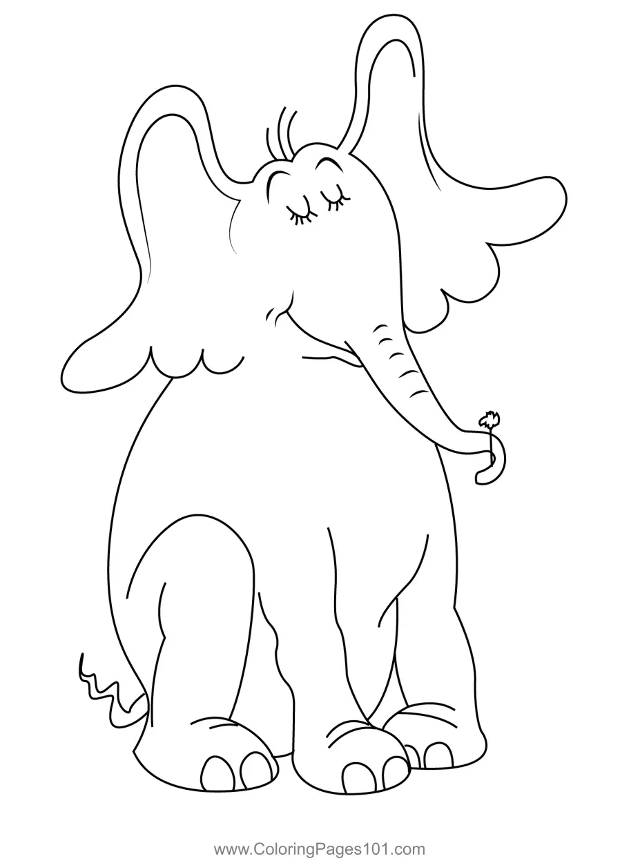 Horton Hears a Who Coloring Pages 2