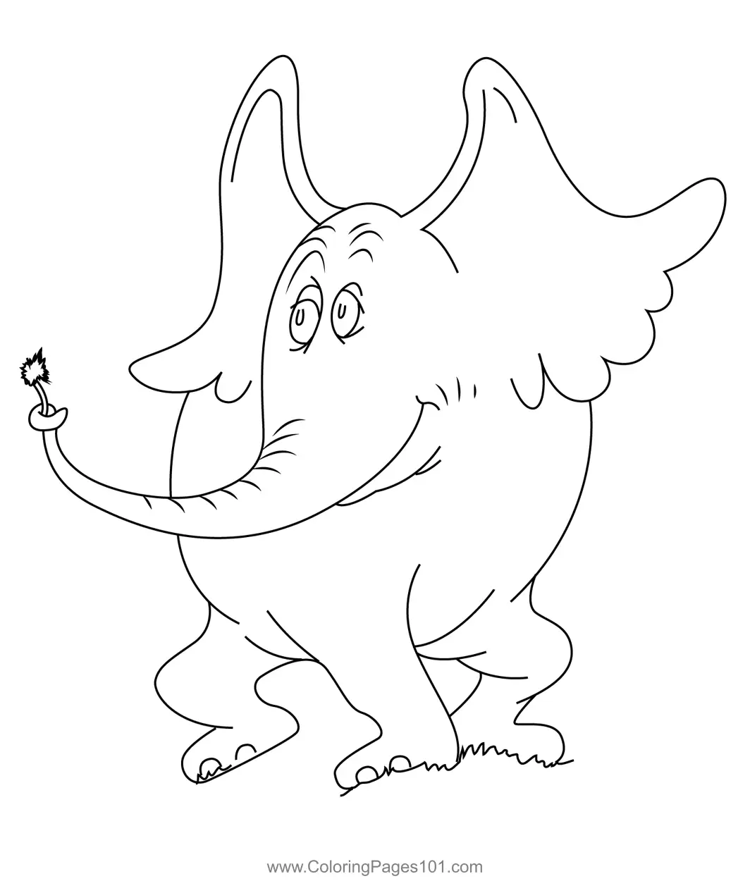 Horton Hears a Who Coloring Pages 9