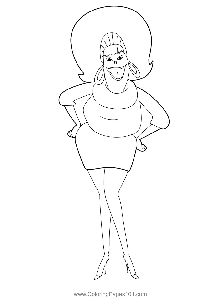 Hotel Transylvania Coloring Pages 2