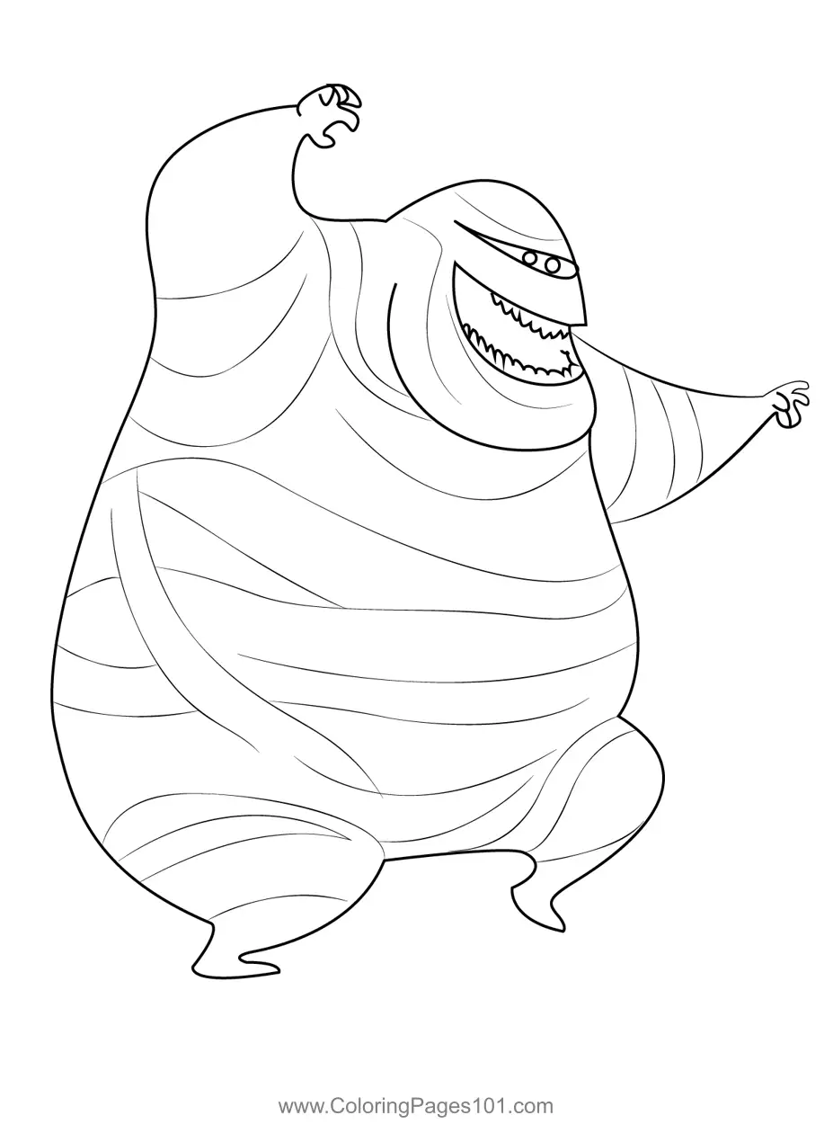 Hotel Transylvania Coloring Pages 4