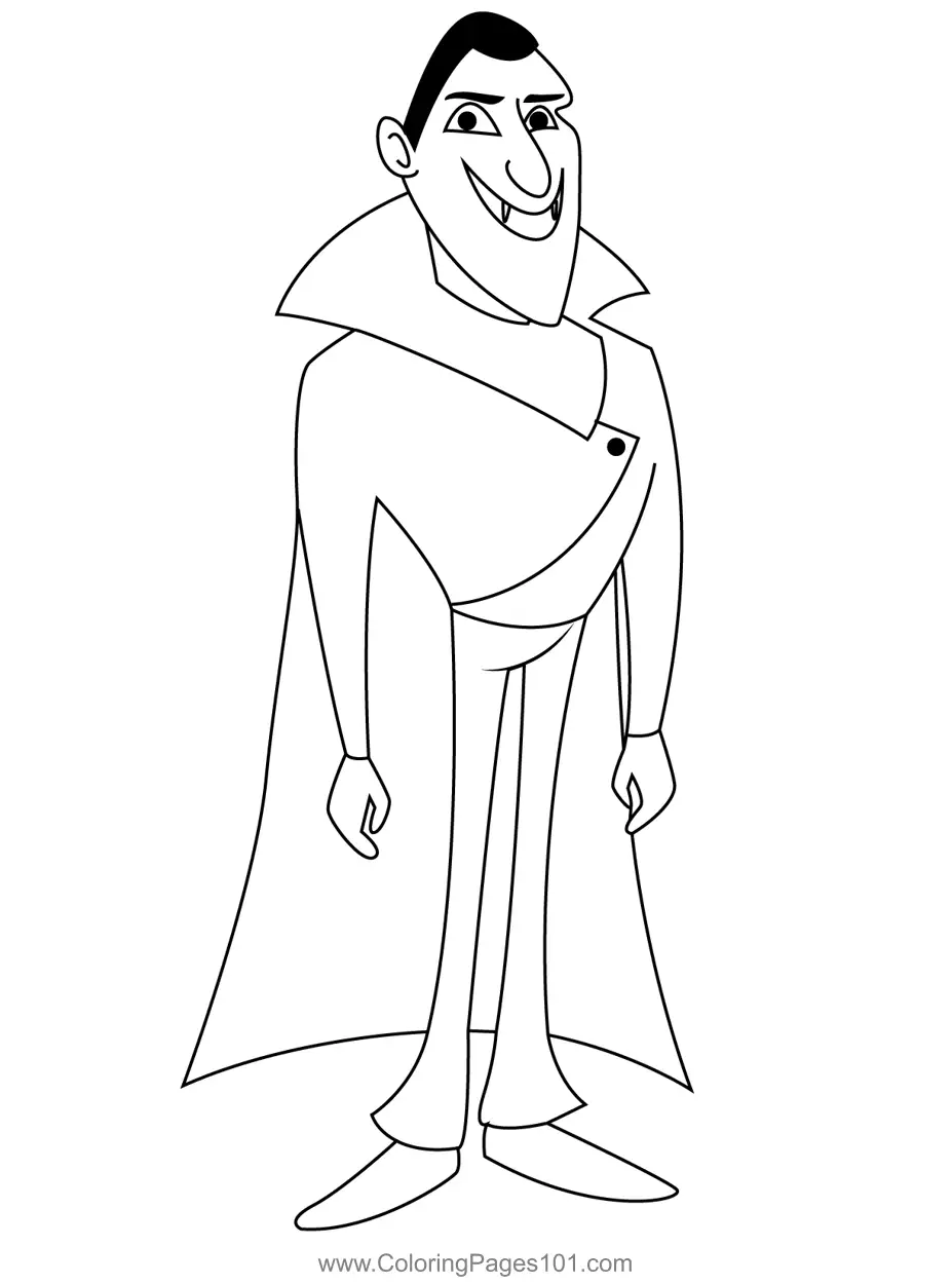 Hotel Transylvania Coloring Pages 5