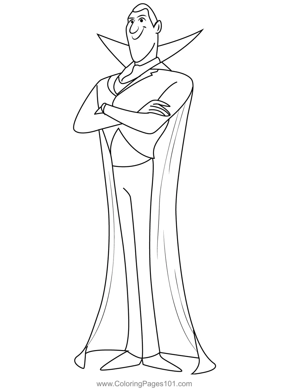 Hotel Transylvania Coloring Pages 6