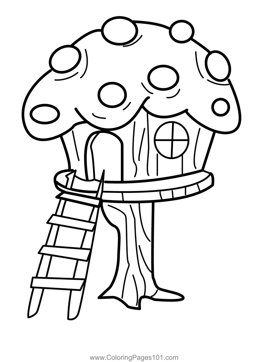 Houses Coloring Pages 1
