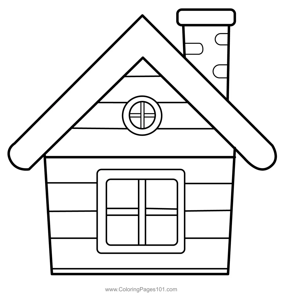 Houses Coloring Pages 2