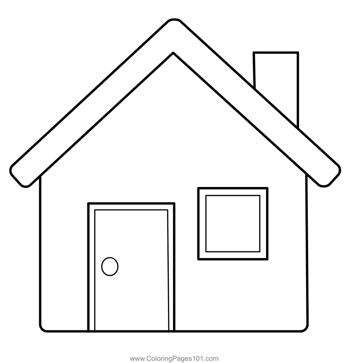 Houses Coloring Pages 5