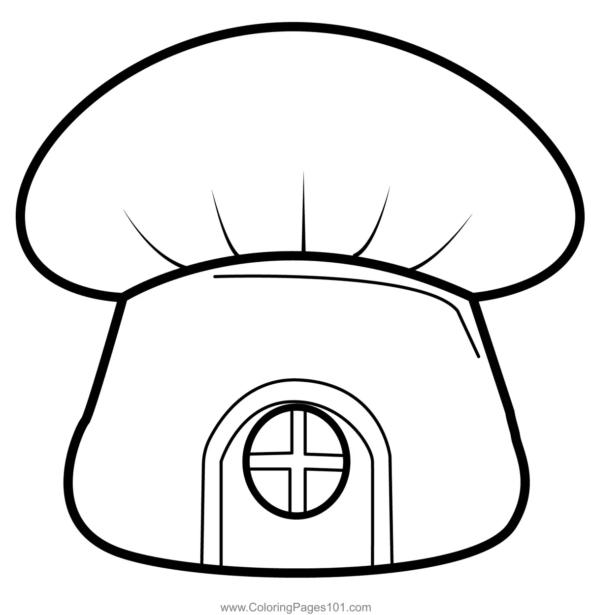 Houses Coloring Pages 6
