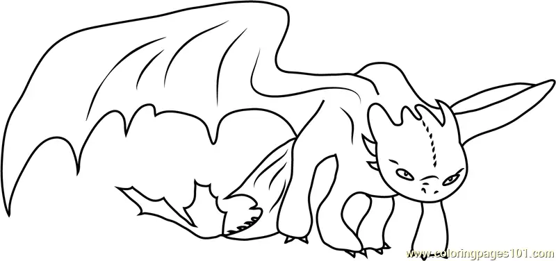How to Train Your Dragon Coloring Pages 7