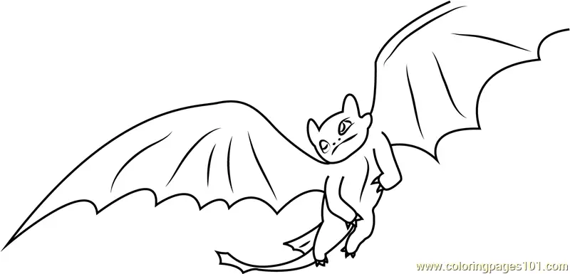 How to Train Your Dragon Coloring Pages 8