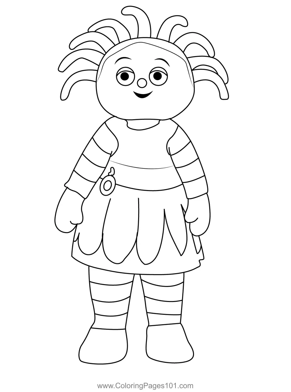 In the Night Garden Coloring Pages 10