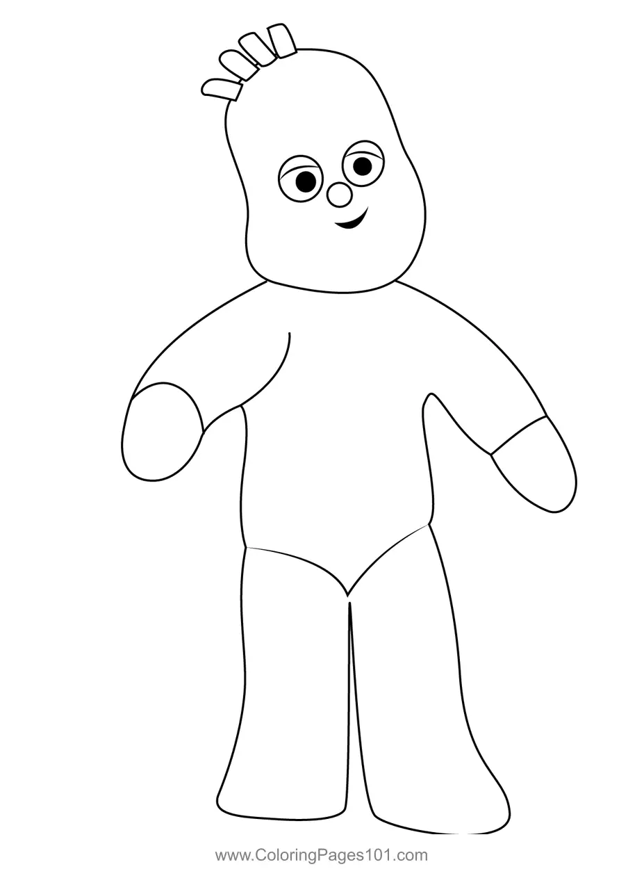 In the Night Garden Coloring Pages 5
