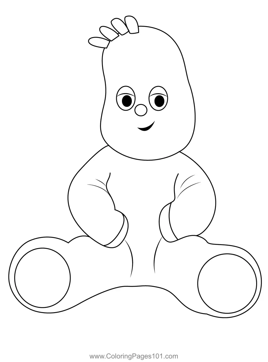 In the Night Garden Coloring Pages 6