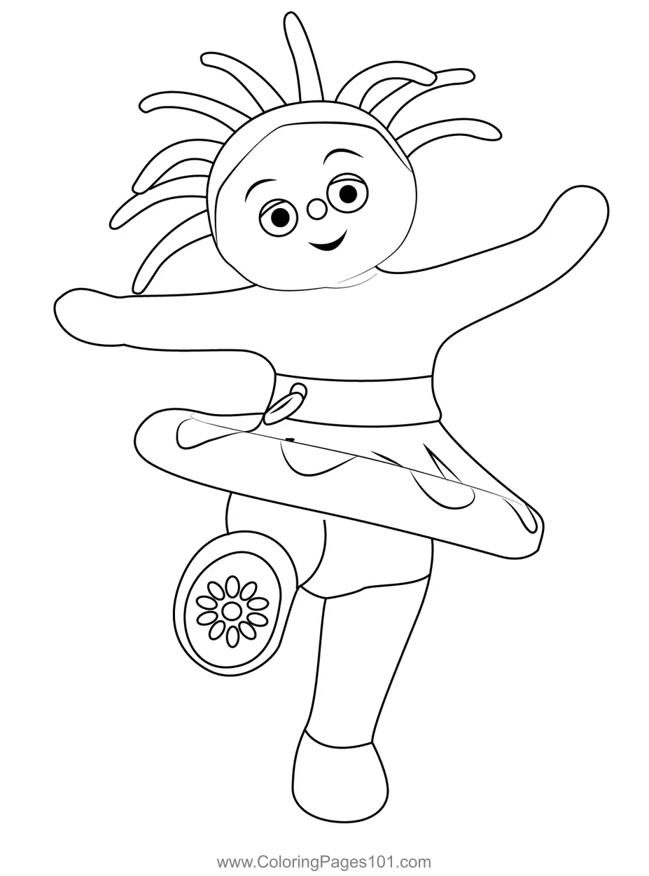 In the Night Garden Coloring Pages 8
