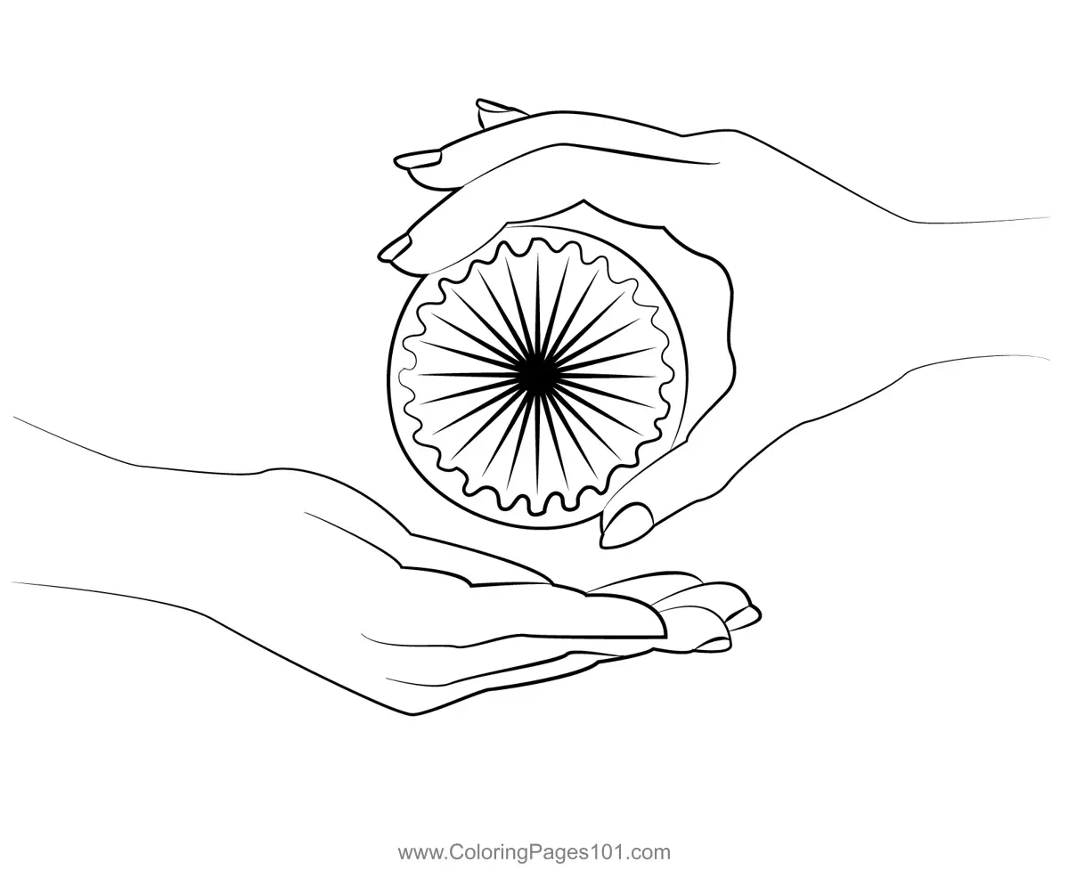 Independence Day - India Coloring Pages 6