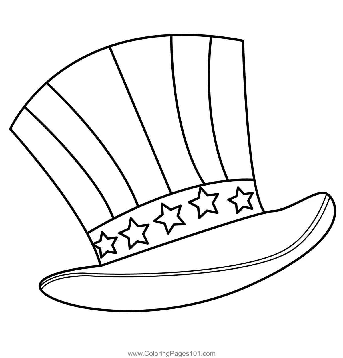 Independence Day - USA Coloring Pages 1