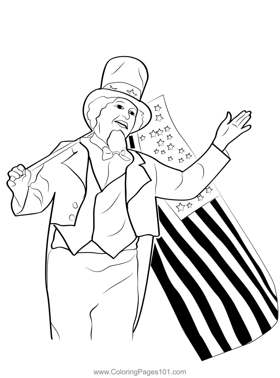 Independence Day - USA Coloring Pages