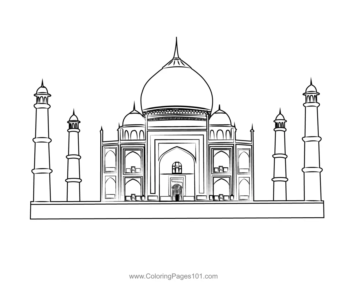 India Coloring Pages 2