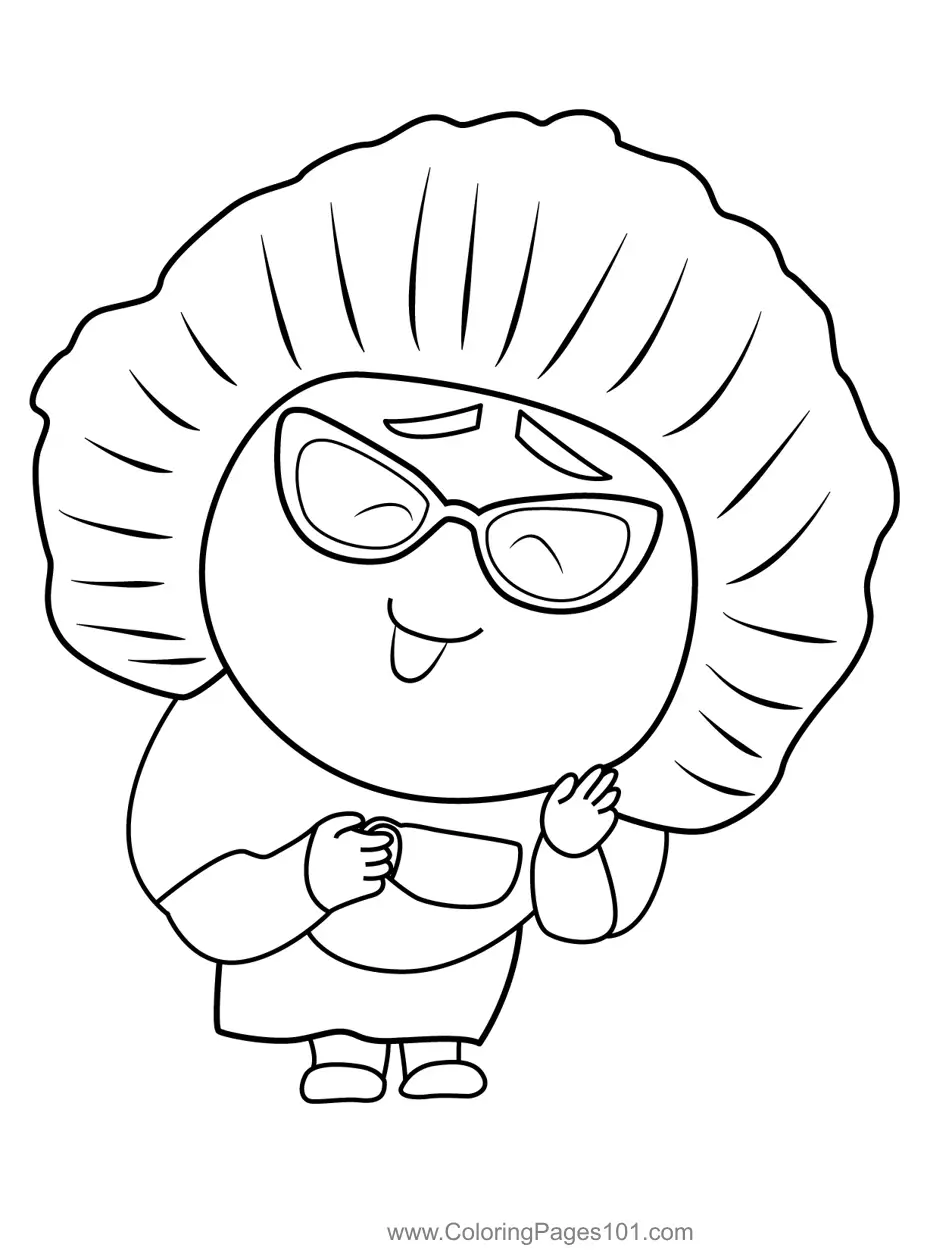 Inside Out 2 Coloring Pages 6