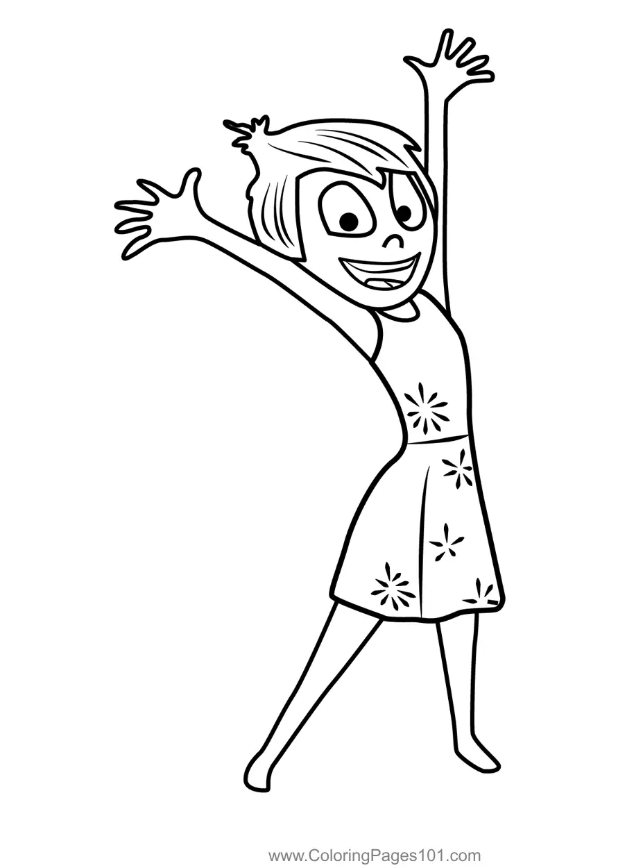 Inside Out 2 Coloring Pages 7