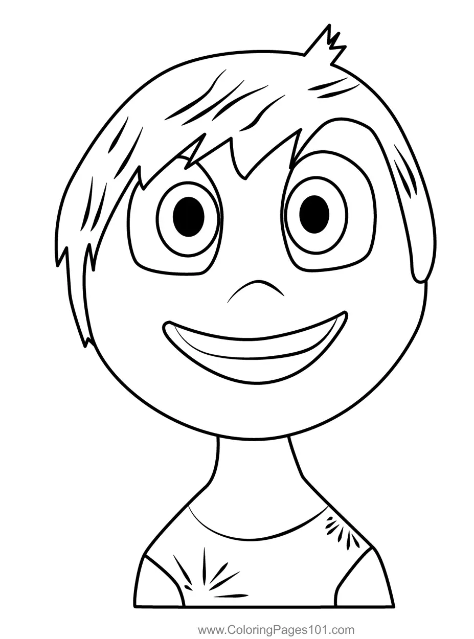 Inside Out 2 Coloring Pages 9