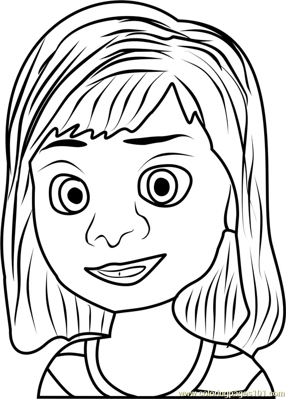 Inside Out Coloring Pages 1