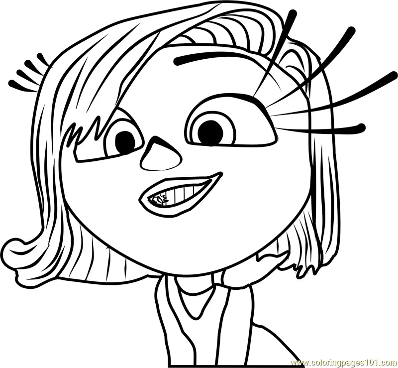 Inside Out Coloring Pages