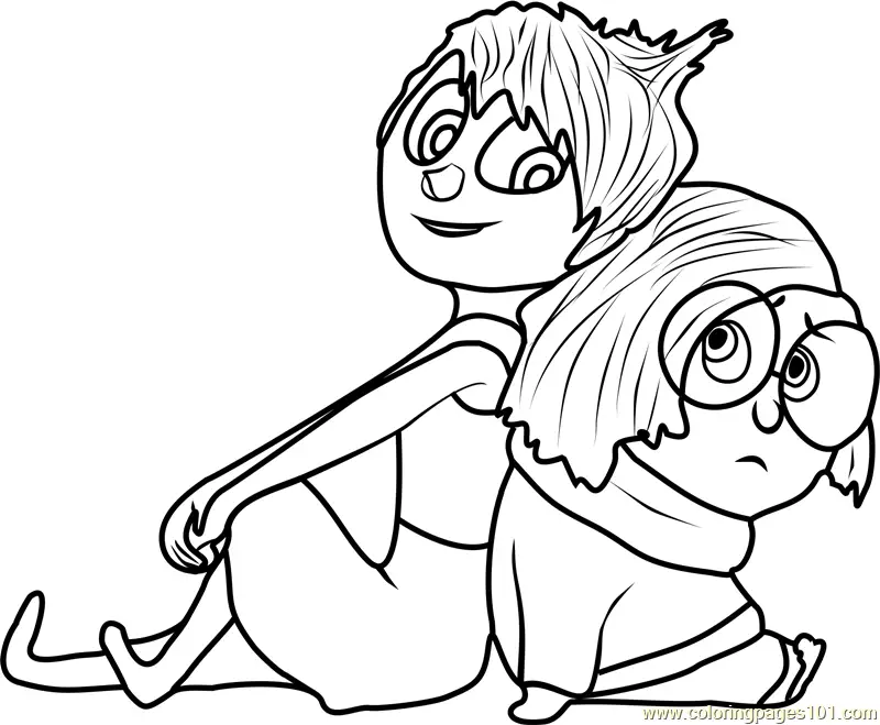 Inside Out Coloring Pages 5