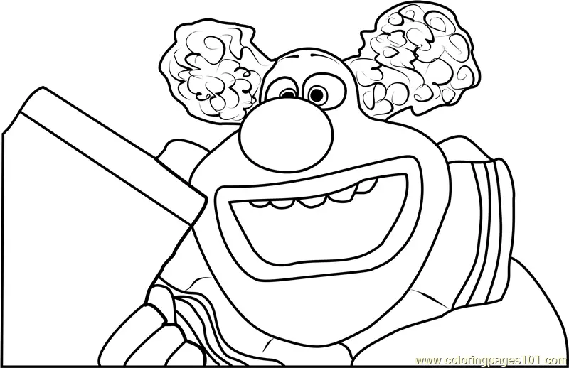 Inside Out Coloring Pages 6