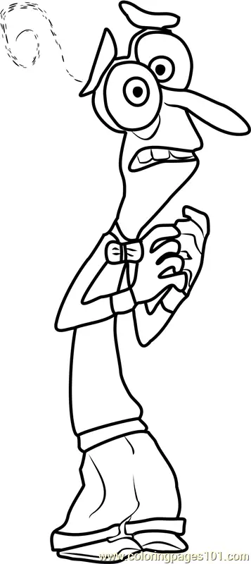 Inside Out Coloring Pages 9