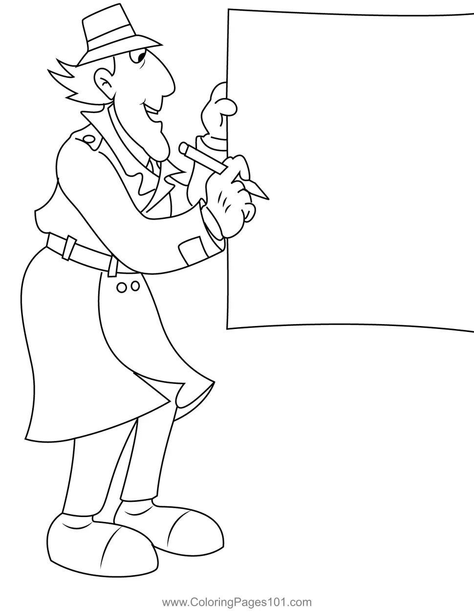 Inspector Gadget Coloring Pages 1