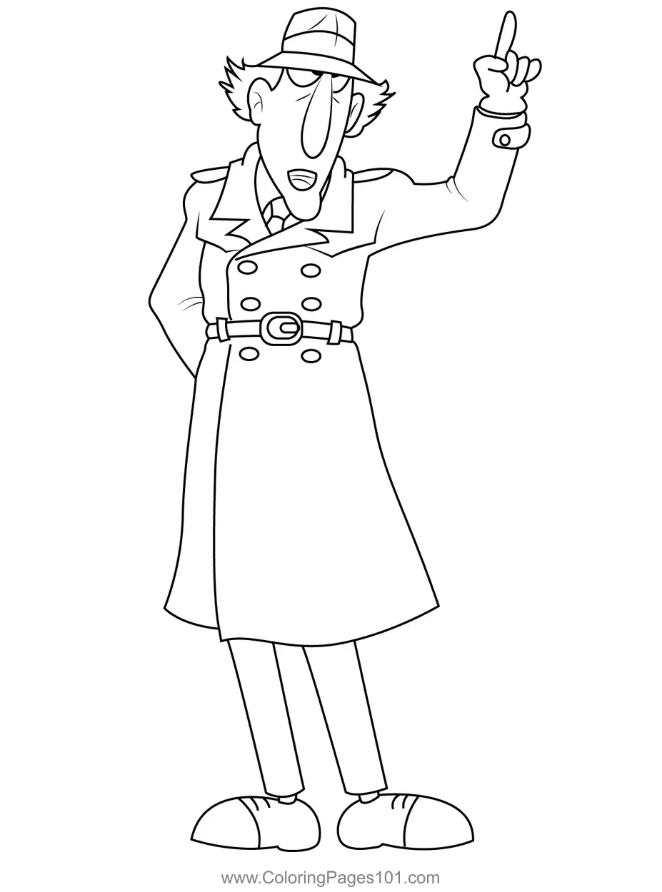 Inspector Gadget Coloring Pages 10