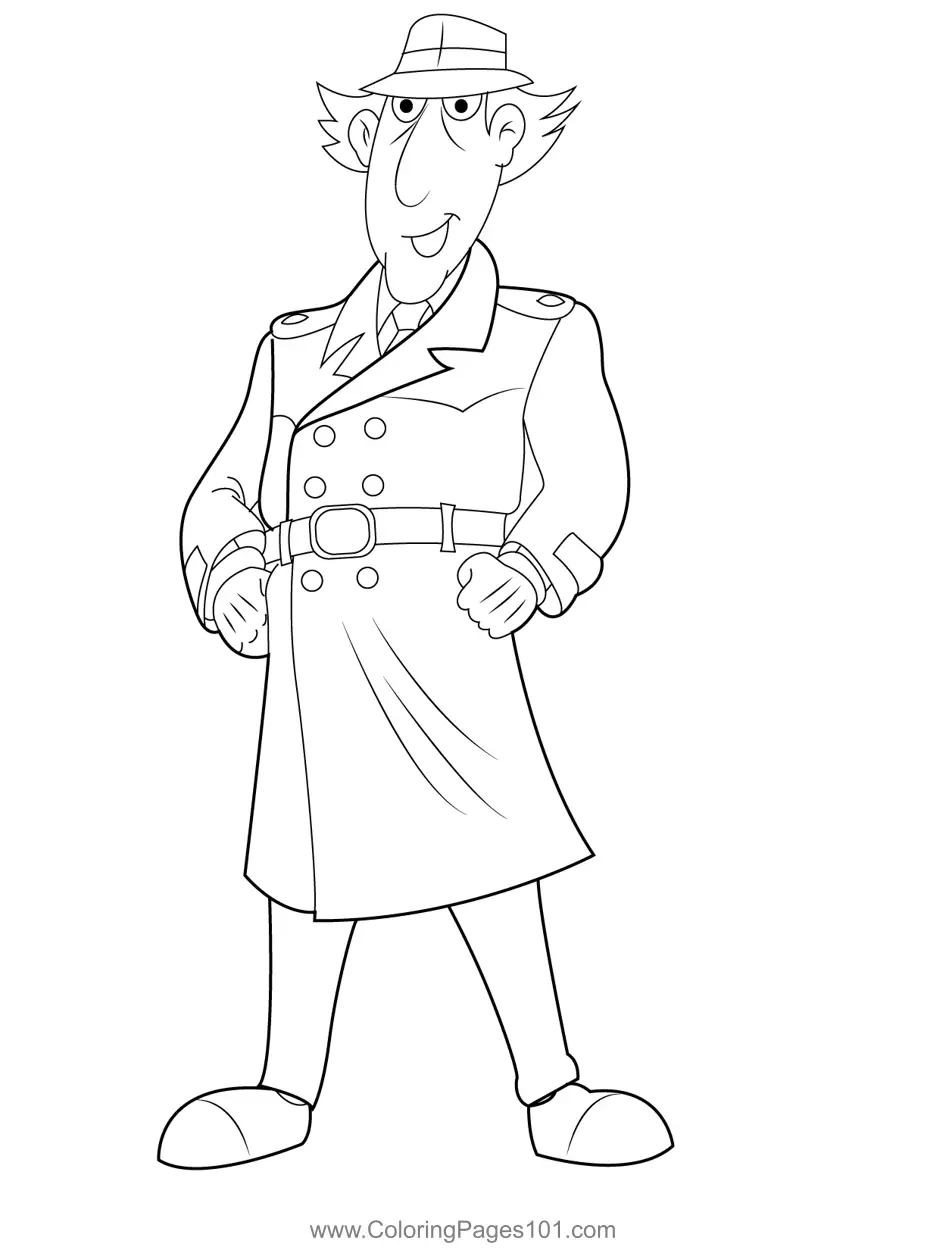 Inspector Gadget Coloring Pages 11