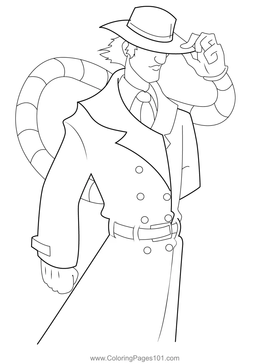 Inspector Gadget Coloring Pages 2