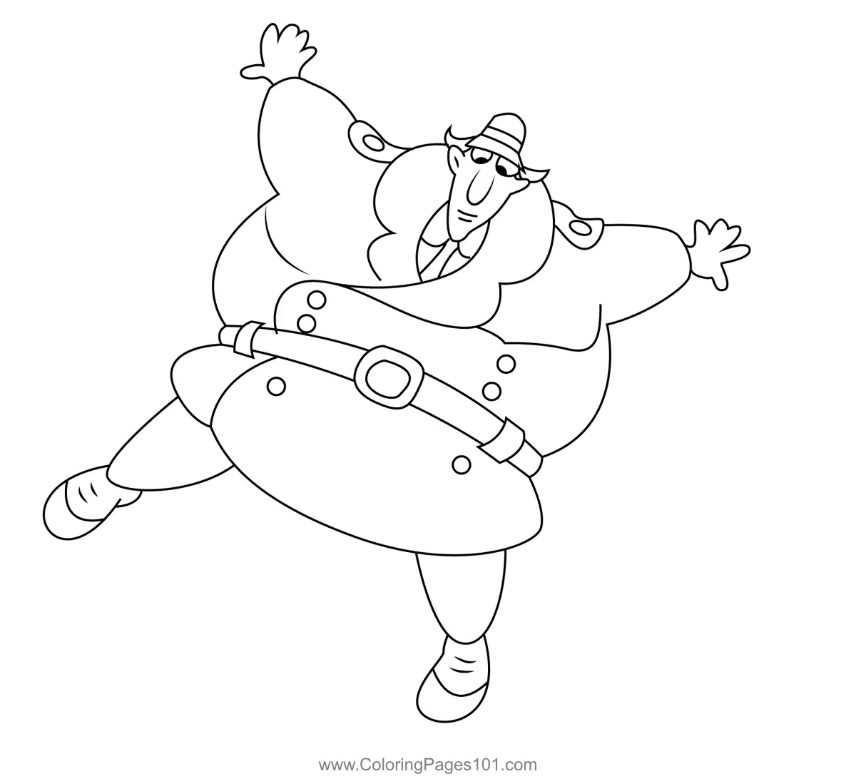 Inspector Gadget Coloring Pages 5
