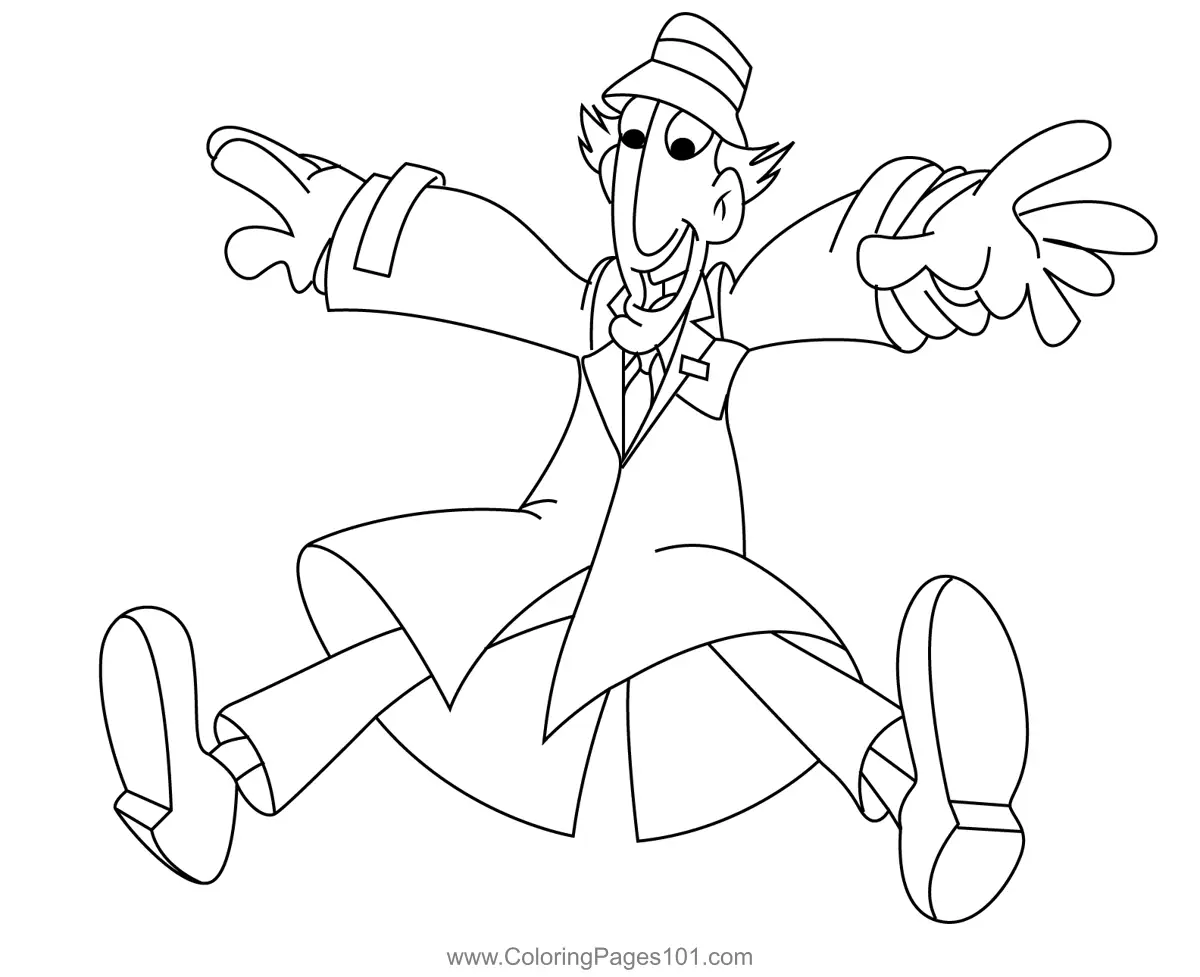 Inspector Gadget Coloring Pages 6
