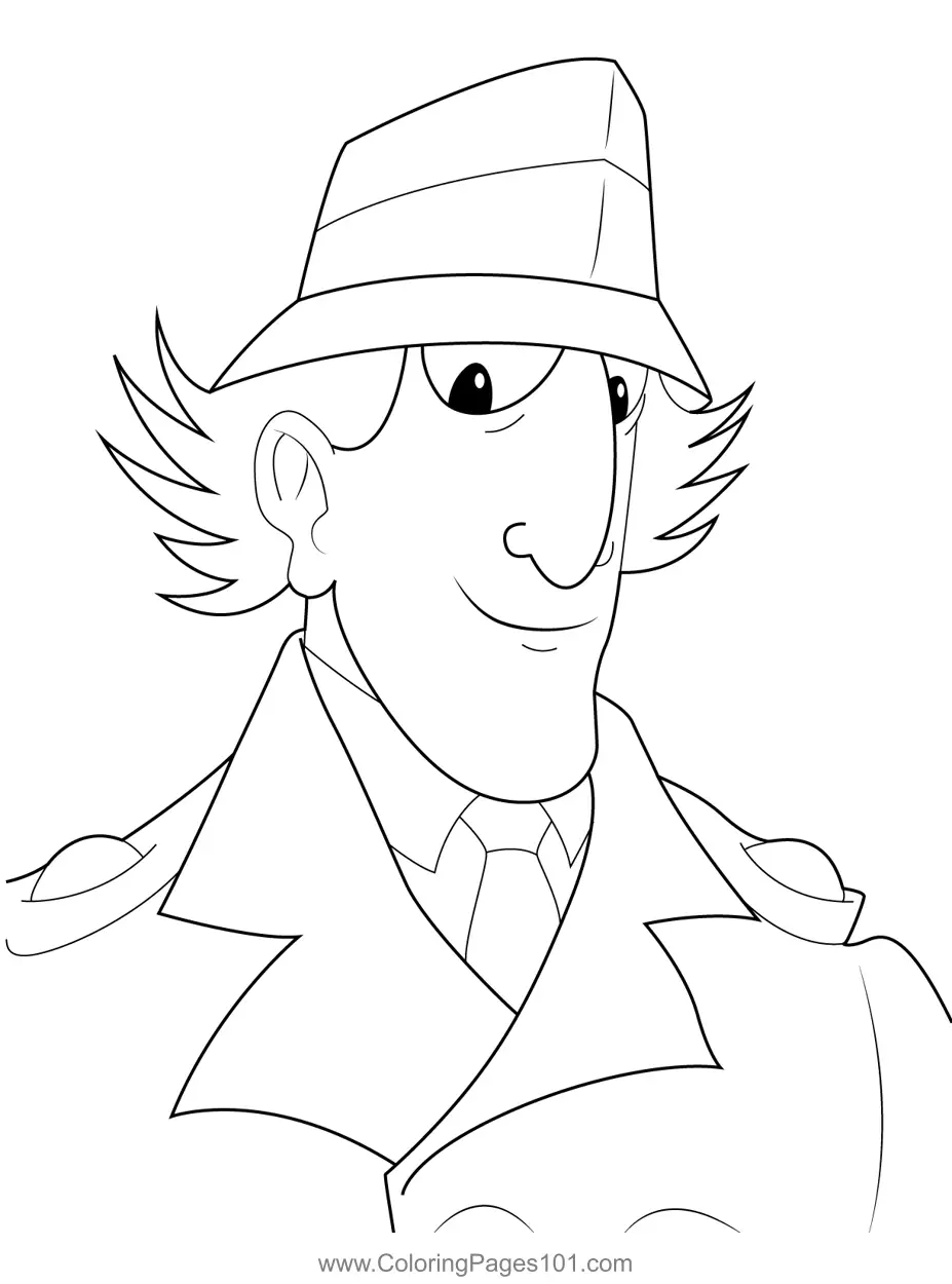 Inspector Gadget Coloring Pages 7