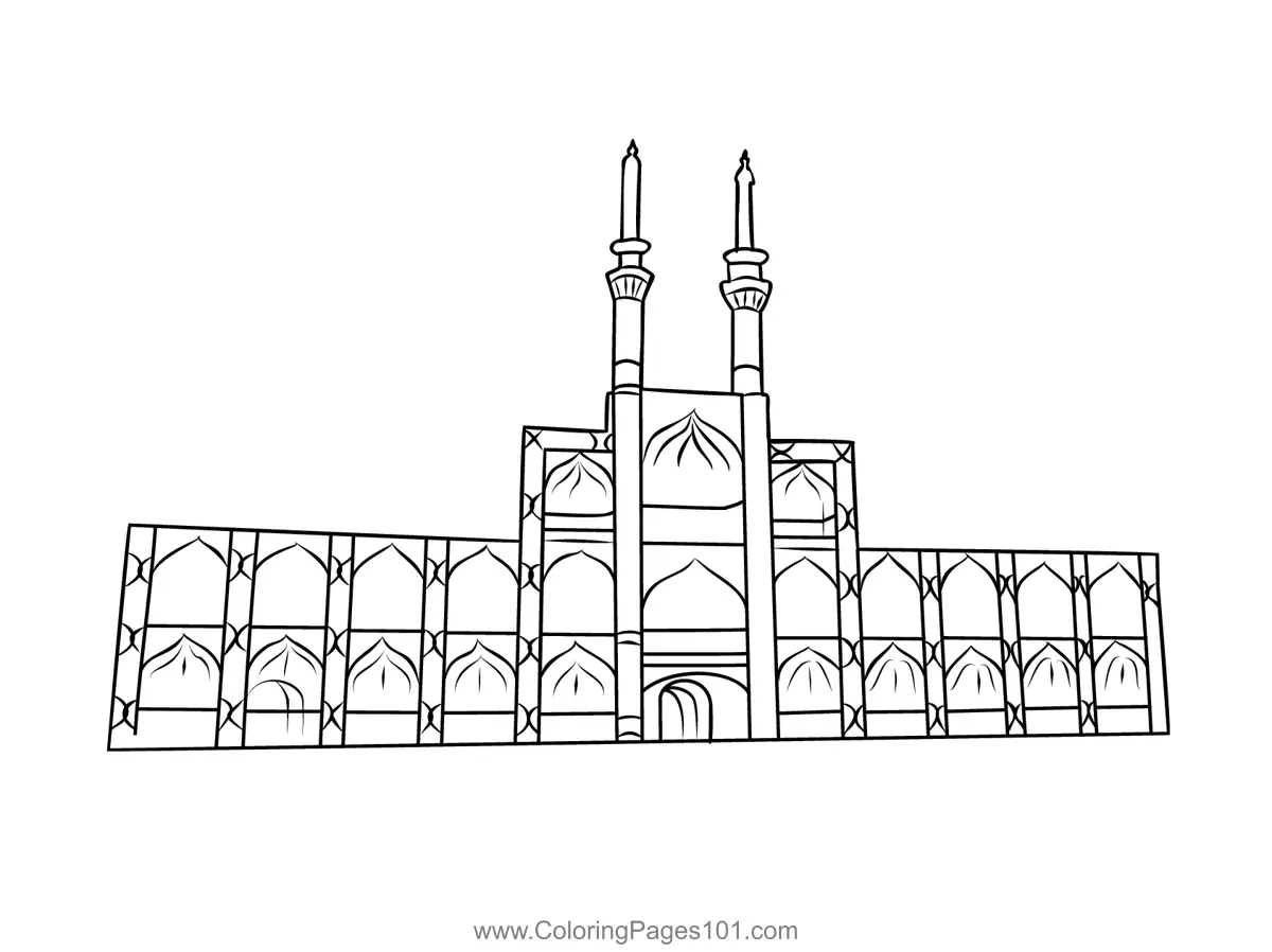 Iran Coloring Pages 3