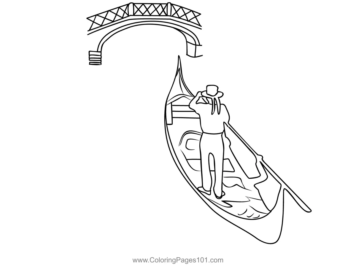 Italy Coloring Pages 4