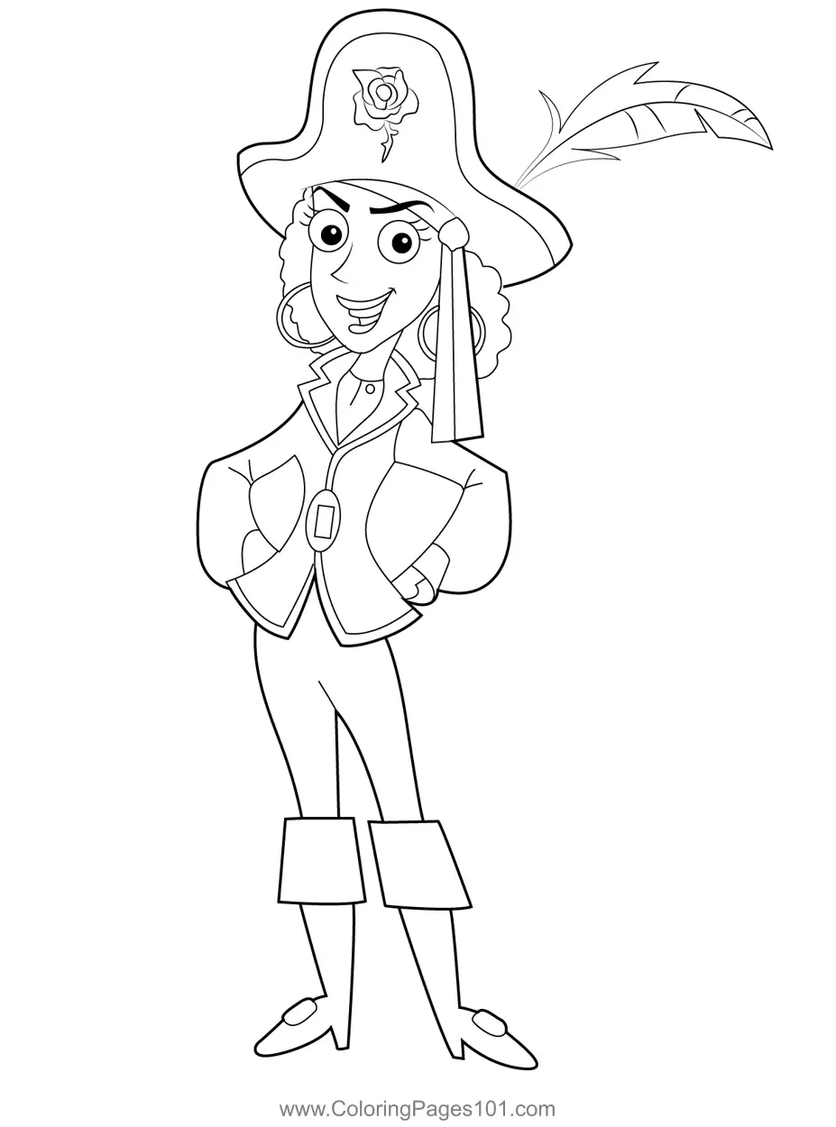 Jake and the Never Land Pirates Coloring Pages 10