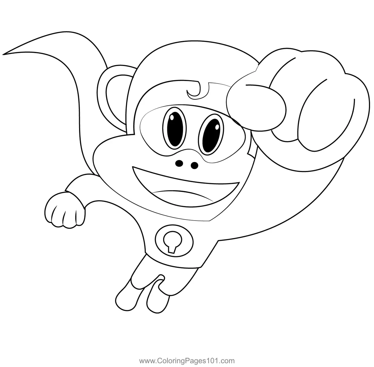 Julius Jr Coloring Pages 3