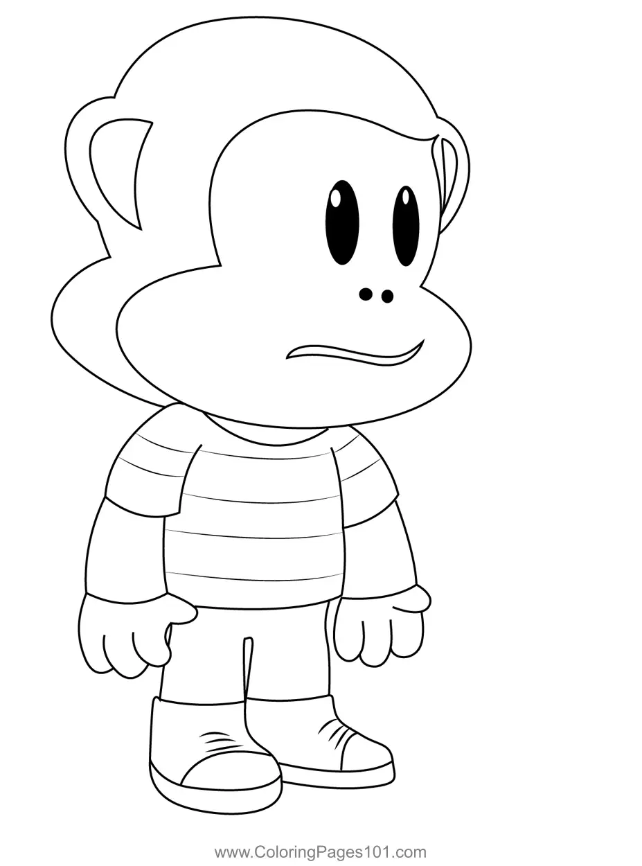 Julius Jr Coloring Pages 4