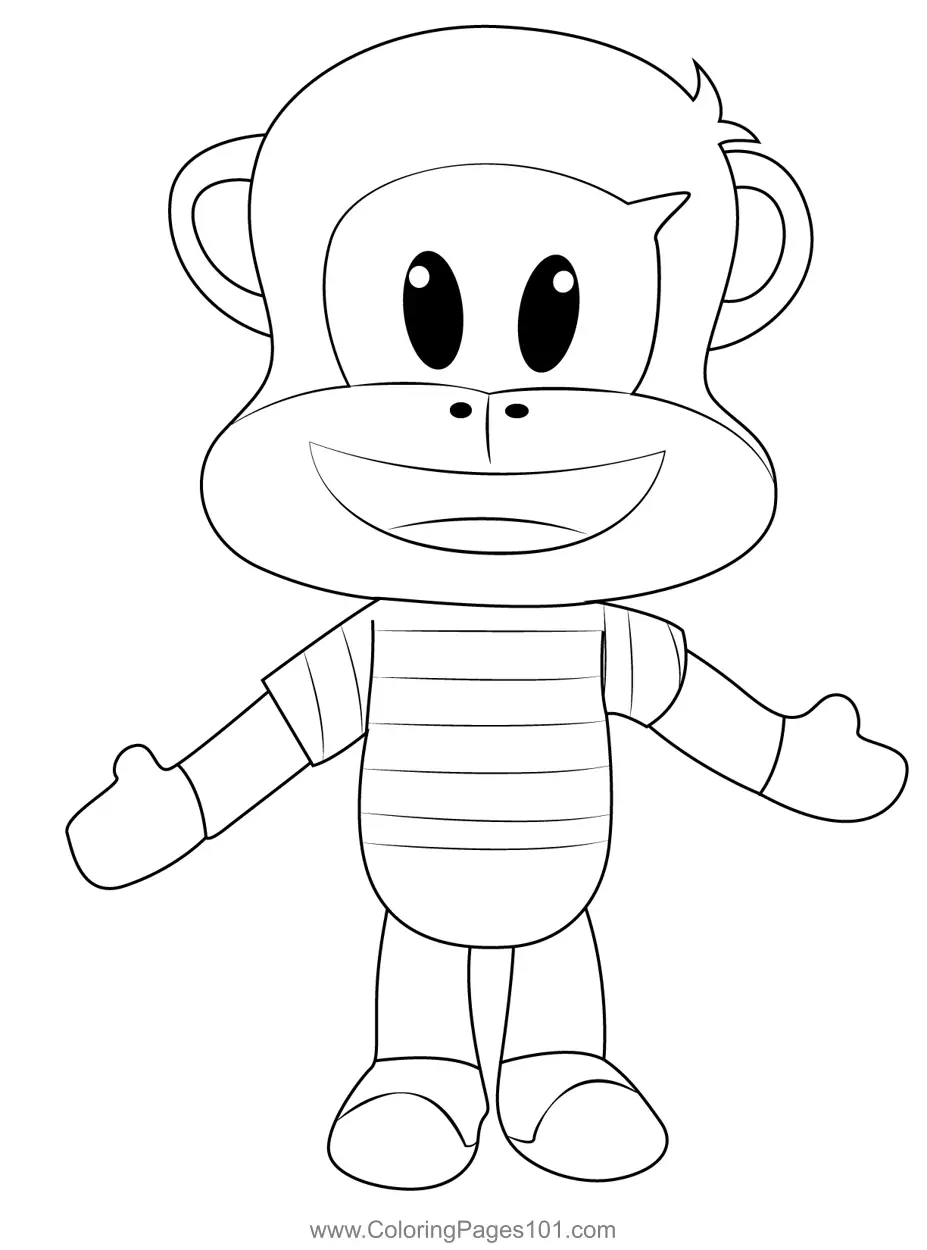 Julius Jr Coloring Pages 9