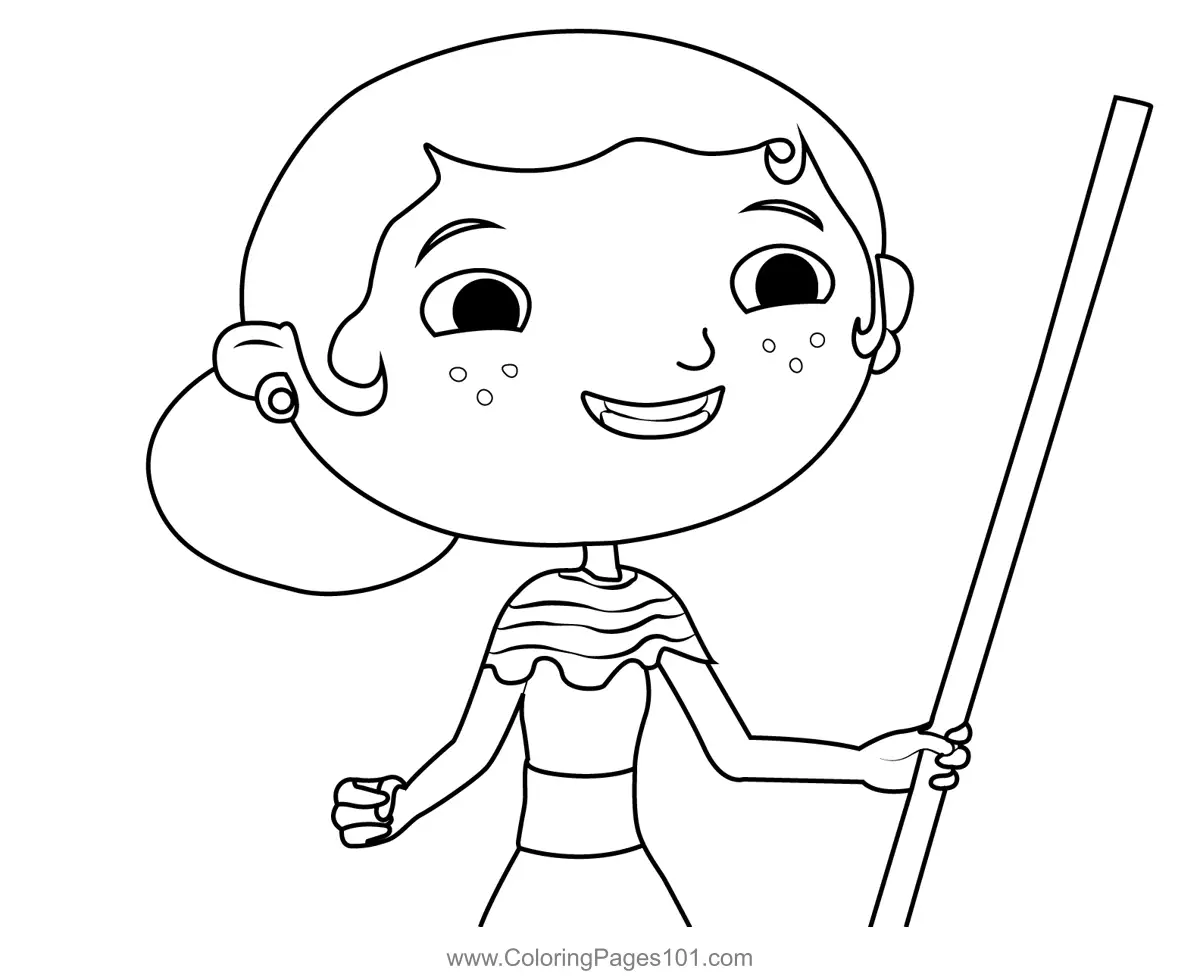 Justin Time Coloring Pages 8