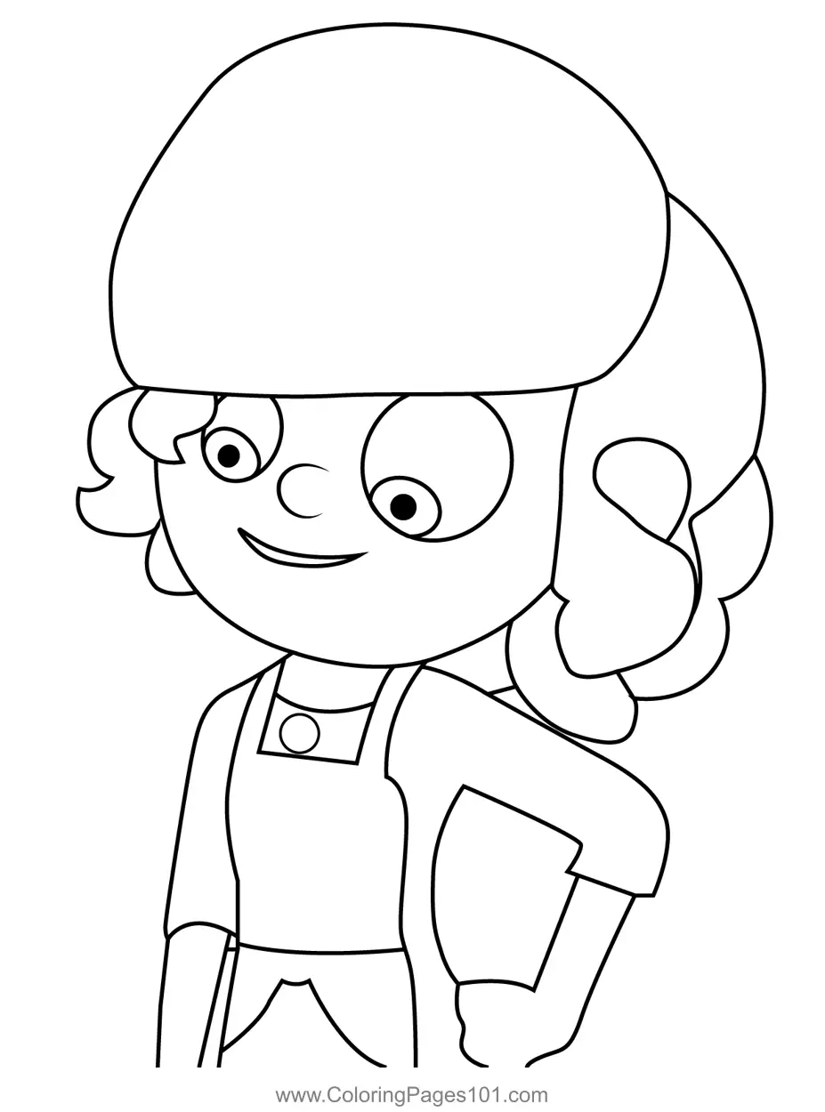 Kazoops Coloring Pages 1