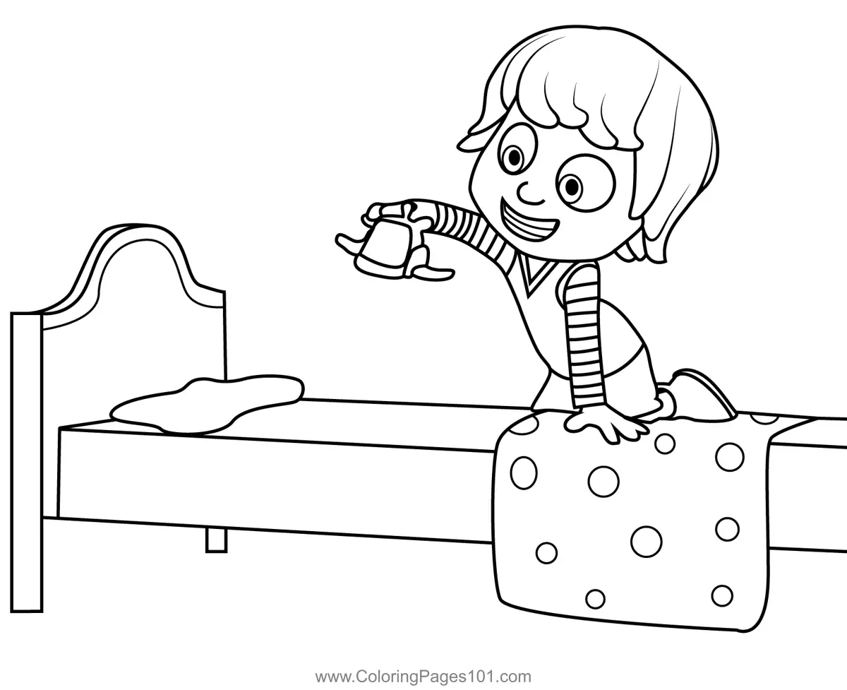 Kazoops Coloring Pages 3