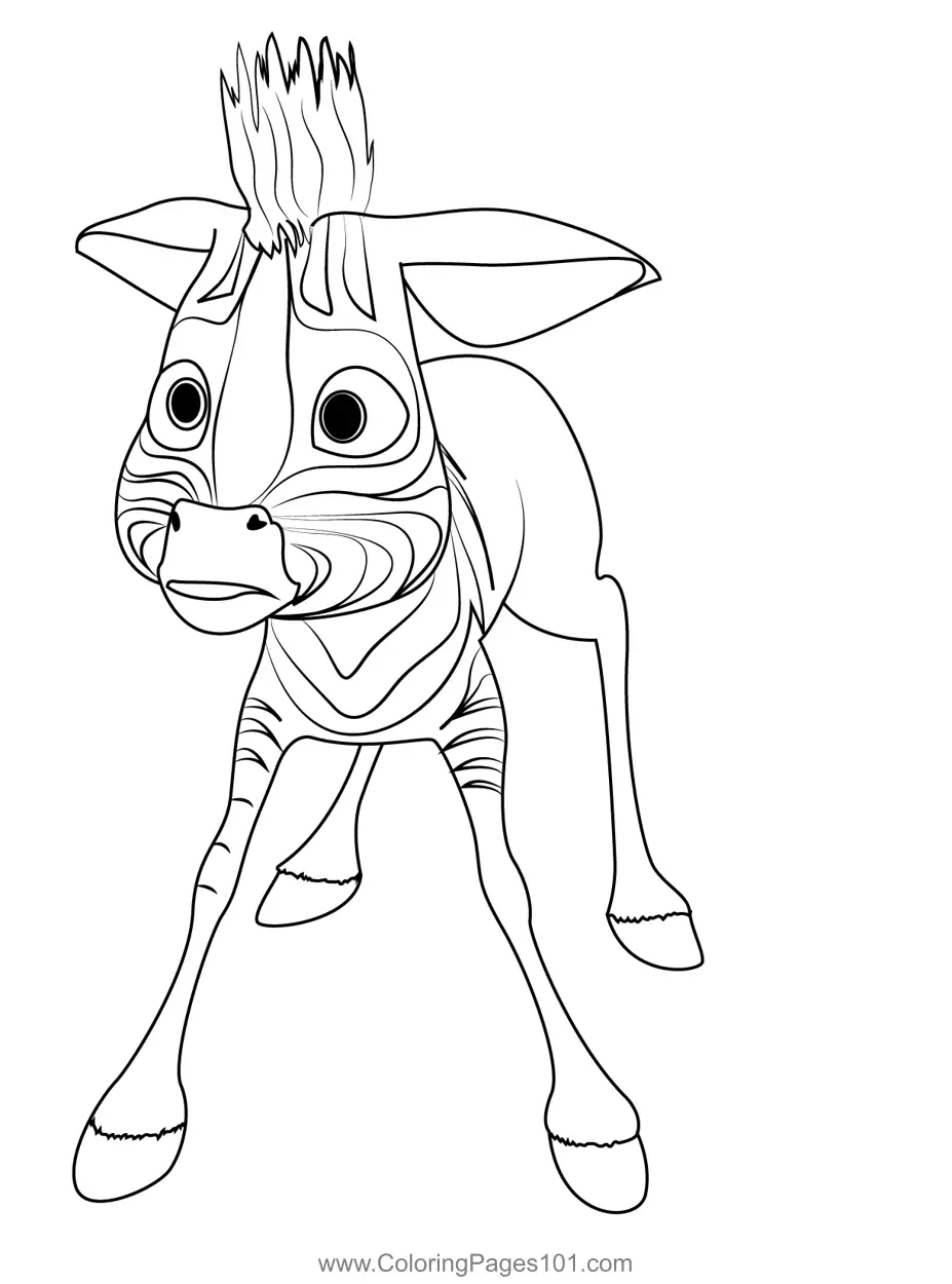 Khumba Coloring Pages 2