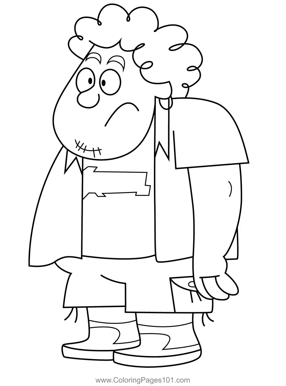 Kick Buttowski Coloring Pages 3