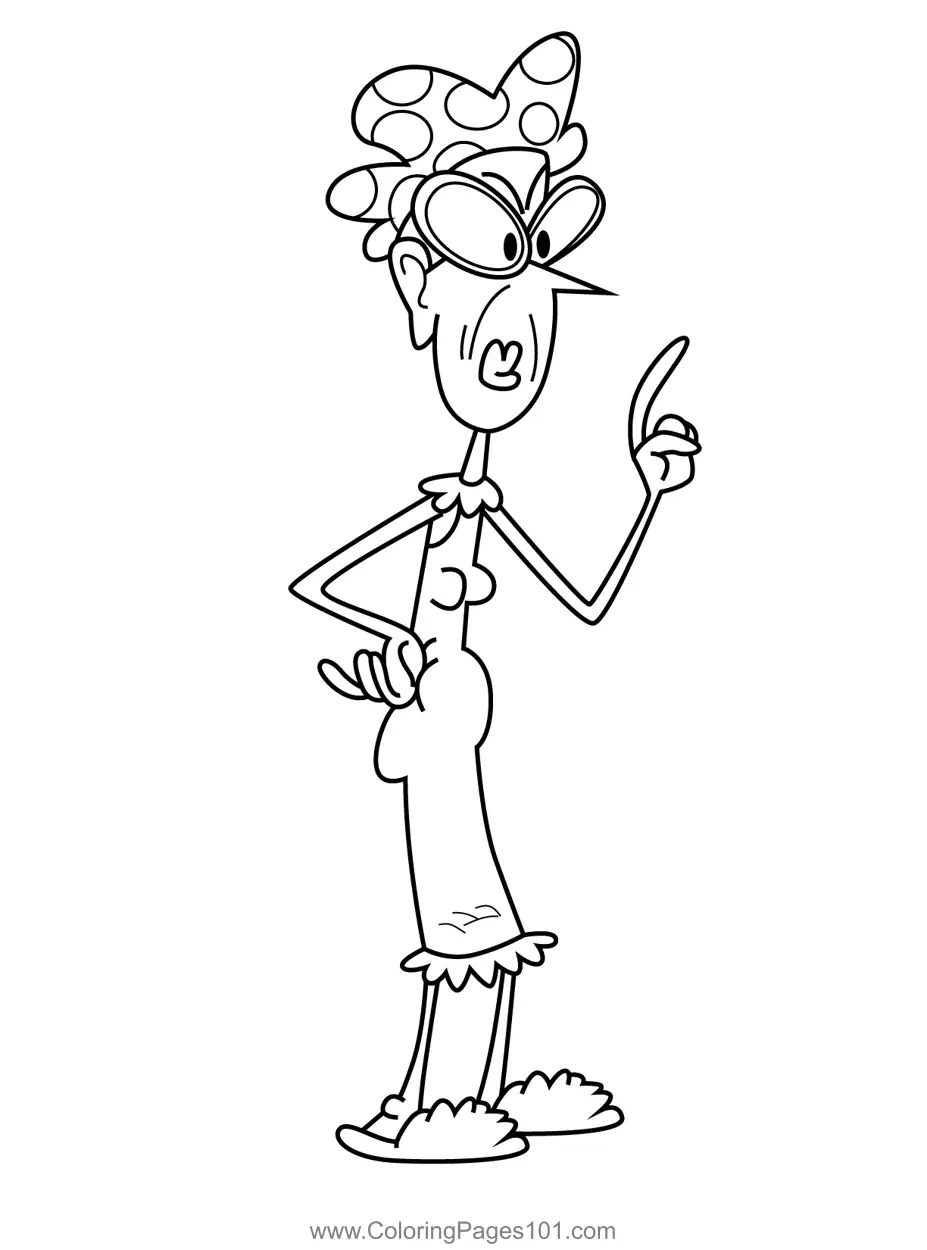 Kick Buttowski Coloring Pages 6