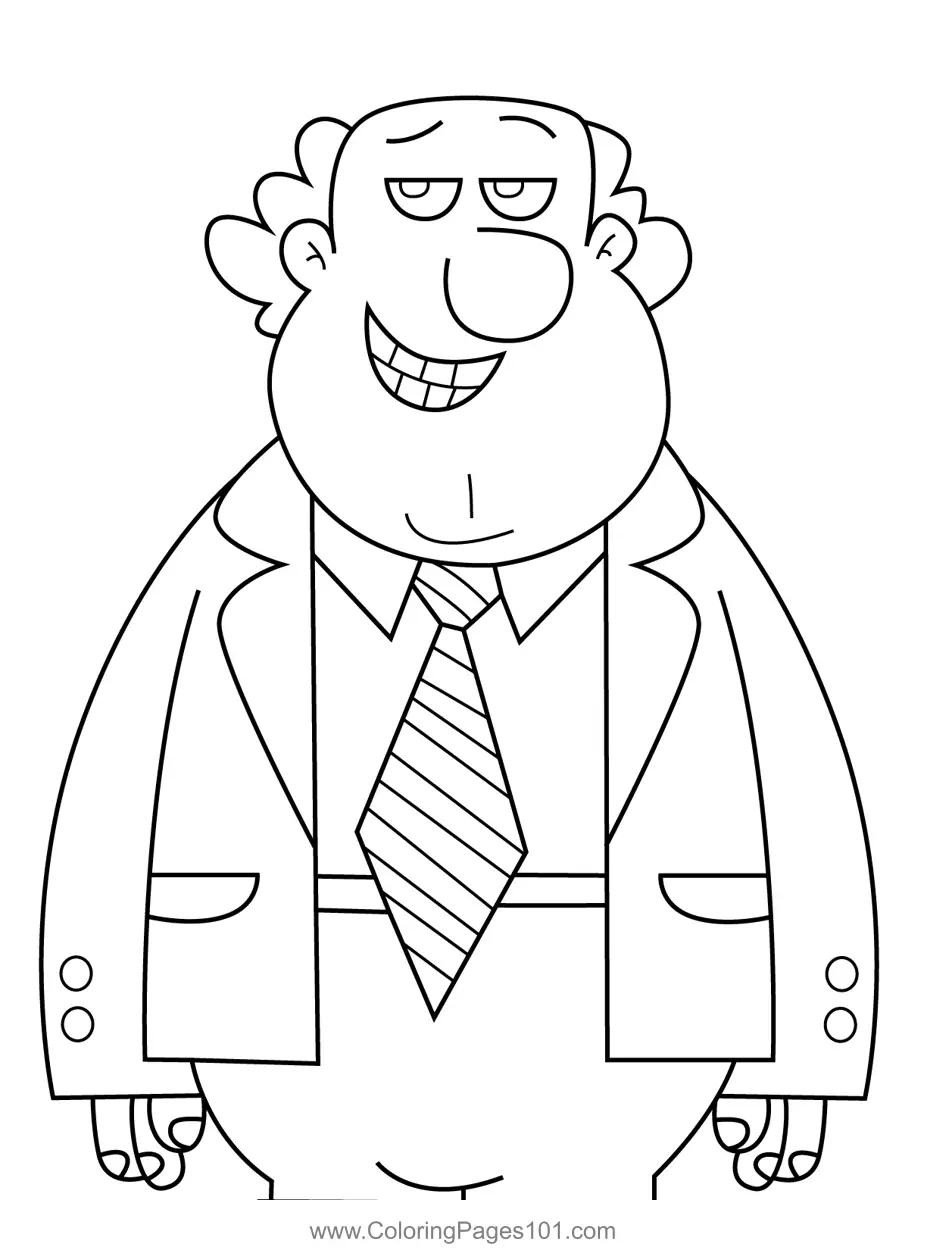 Kick Buttowski Coloring Pages 7
